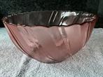 2 vintage kommen  en 1 schaal  in vereco glas., Ophalen