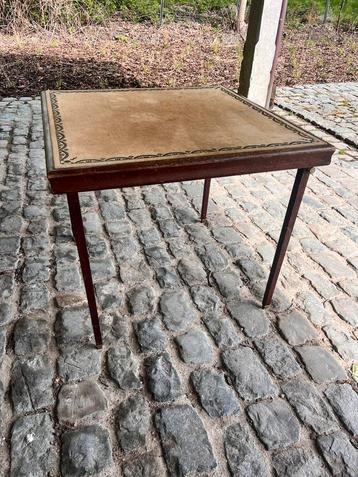 Opplooibare kaarttafel, Antiek en Kunst, Ophalen