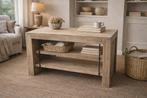Houten sidetable / lage kast, Ophalen
