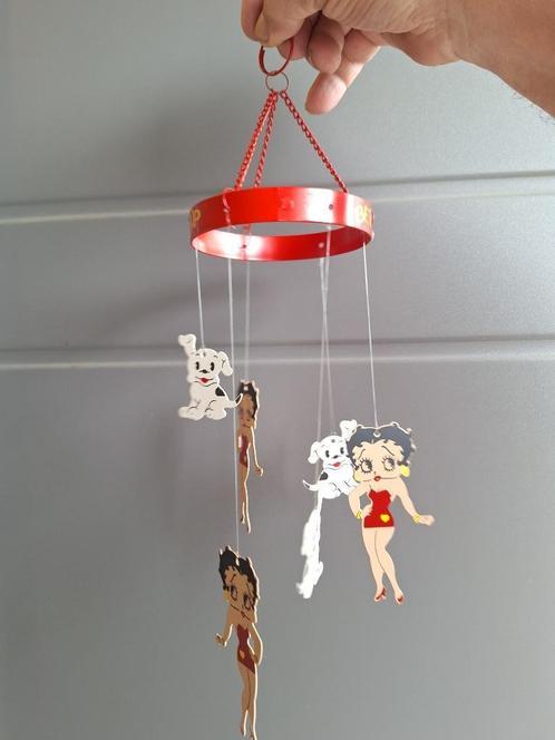 Metalen windgong van Betty Boop, Verzamelen, Beelden en Beeldjes, Nieuw, Mens, Ophalen of Verzenden