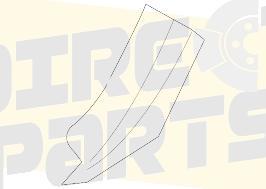 Hyundai Sonata IV/V (6/01-9/10) (EU4) Zwart frame sticker Re beschikbaar voor biedingen