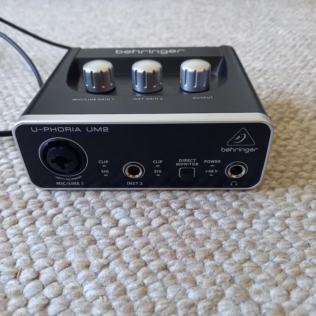 carte son Berhringer mc2, Computers en Software, Geluidskaarten, Ophalen, Gebruikt