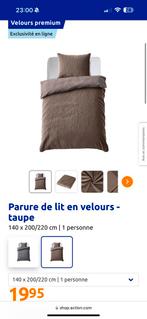 Housse de couette lit une personne, Maison & Meubles, Enlèvement, Neuf, Une personne, Housse de couette