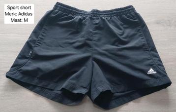 Sport short unisex: Adidas maat M (NIEUW) beschikbaar voor biedingen