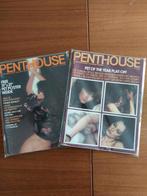 lot van 2 vintage US penthouse magazines (1980), Ophalen of Verzenden, 1960 tot 1980, Tijdschrift