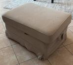 Ektorp voetenbank met opbergruimte - Hillared beige, Huis en Inrichting, Gebruikt, Rustiek, 75 tot 100 cm, Rechthoekig