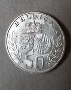 Zilveren munt 50 Fr - koninklijk huwelijk Boudewijn, Ophalen of Verzenden, Zilver, Losse munt
