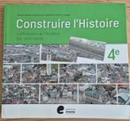Construire l’Histoire 4e - Éditions Erasme, Livres, Enlèvement, Comme neuf