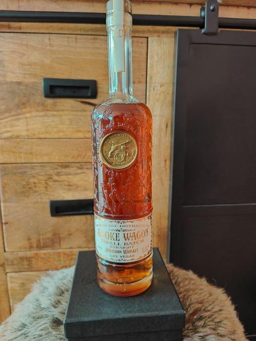Smoke Wagon - Small Batch Straight Bourbon Whiskey 50% 750ml, Verzamelen, Wijnen, Nieuw, Overige typen, Overige gebieden, Vol