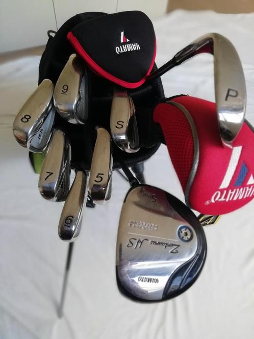 junior golfclubs  (11) met draagzak, 2e  zak 6 clubs gratis, Sport en Fitness, Golf, Gebruikt, Club, Overige merken, Ophalen