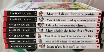  1 lot  de 7 livres MAX ET LILI pour 12€ beschikbaar voor biedingen