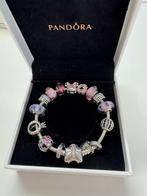 Pandora armband, Ophalen, Zo goed als nieuw, Roze, Met bedels of kralen