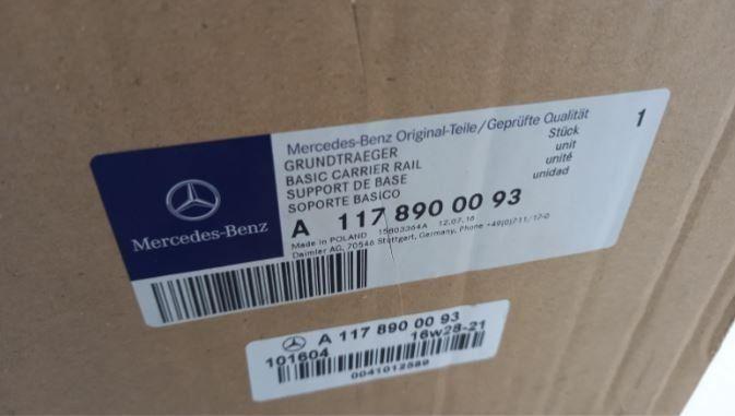 Dakdrager origineel imperiaal A1178900093 Mercedes CLA coupe, Auto diversen, Dakdragers, Nieuw, Ophalen of Verzenden