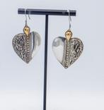 Zilveren oorbellen ,handgemaakt in Bali, Hangers, Nieuw, Ophalen of Verzenden, Zilver