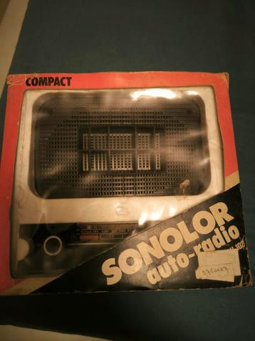 Autoradio voorouder sonomor. Gloednieuw, nooit gebruikt  beschikbaar voor biedingen
