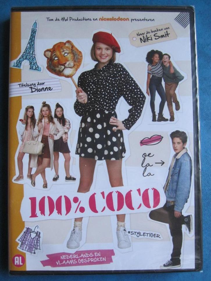 100% Coco (nieuw in de verpakking), Cd's en Dvd's, Dvd's | Kinderen en Jeugd, Nieuw in verpakking, Film, Komedie, Alle leeftijden