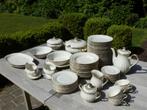 Servies Bavaria Elfenbein porselein genummerd 73-delig 1950, Ophalen