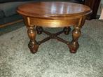 Prachtige eiken salontafel., Huis en Inrichting, Ophalen, Gebruikt, Rond, Eikenhout