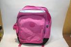 Kipling College Up rugzak met 3 vakken met rits Mooie staat, Verzenden, Gebruikt, Roze, Rugtas
