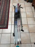 ensemble de skis de fond classique Fischer Fibre Crown EF, Fischer, Skis, Comme neuf, Enlèvement