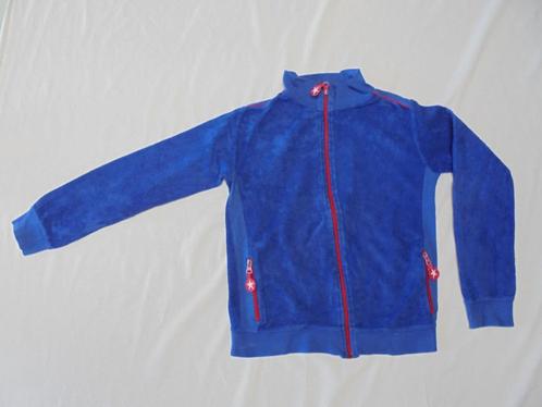 Kik Kid felblauwe gilet met rode ritsen maat 152, Enfants & Bébés, Vêtements enfant | Taille 152, Utilisé, Garçon, Pull ou Veste