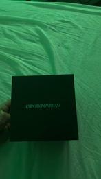 Horloge emporio armani, Handtassen en Accessoires, Horloges | Heren, Staal, Staal, Polshorloge, Zo goed als nieuw