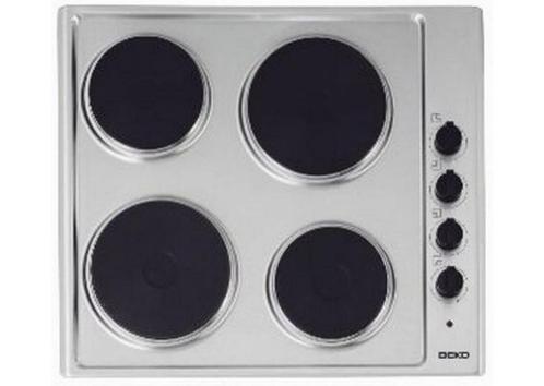 Beko kookplaat elektrisch hize64100x - Nieuw, Elektronische apparatuur, Kookplaten, Nieuw, Inbouw, Elektrisch, 4 kookzones, Ophalen