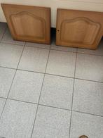 Massief eiken schoven panelen kastdeuren, Ophalen, Zo goed als nieuw