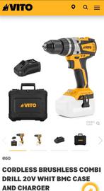 Perceuse à percussion sans balais Vito 20V, Bricolage & Construction, Enlèvement, Neuf
