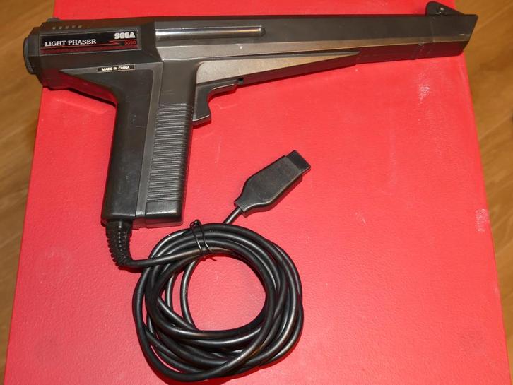 SEGA Light Phaser Gun, Games en Spelcomputers, Games | Sega, Gebruikt, Master System, Shooter, Ophalen of Verzenden