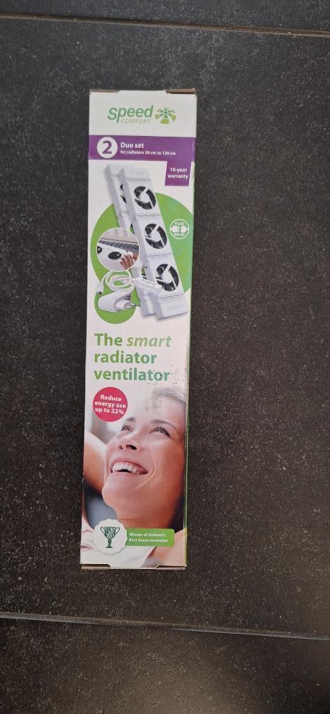 Ventilateur de radiateur "SpeedComfort" duo, Bricolage & Construction, Chauffage & Radiateurs, Neuf, Autres types, Enlèvement