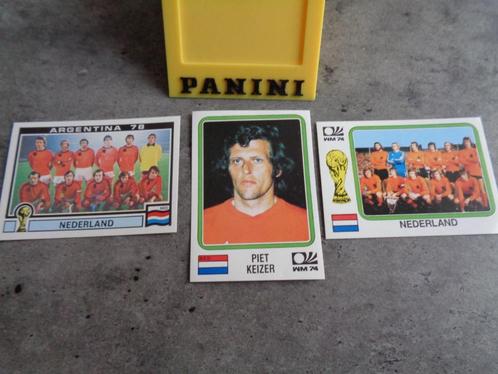 PANINI VOETBAL STICKERS WORLD CUP STORY  WK 74 NEDERLAND, Hobby en Vrije tijd, Stickers en Plaatjes, Ophalen of Verzenden