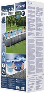 Bestway zwembad 404x201x100, Tuin en Terras, Ophalen, 200 tot 300 cm, 80 tot 120 cm, Zo goed als nieuw