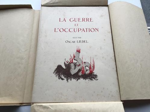 La guerre et l'occupation vues par Oscar Liedel, Boeken, Kunst en Cultuur | Fotografie en Design, Ophalen of Verzenden