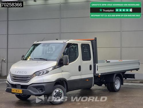 Iveco Daily 35C21 3.0L Automaat 2025model Open laadbak Dubbe, Auto's, Bestelwagens en Lichte vracht, Bedrijf, Te koop, Airconditioning