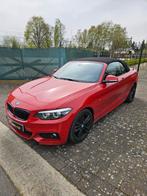 Bmw 220d CABRIO met maar 67780 KM!!!!, Auto's, BMW, Te koop, 2 Reeks, Cabriolet, Leder