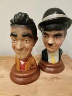 Figurines Laurel et Hardy, Comme neuf, Enlèvement