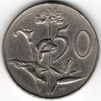 Zuid-Afrika : 50 Cents 1977  KM#87  Ref 16254, Postzegels en Munten, Munten | Afrika, Ophalen of Verzenden, Zuid-Afrika, Losse munt