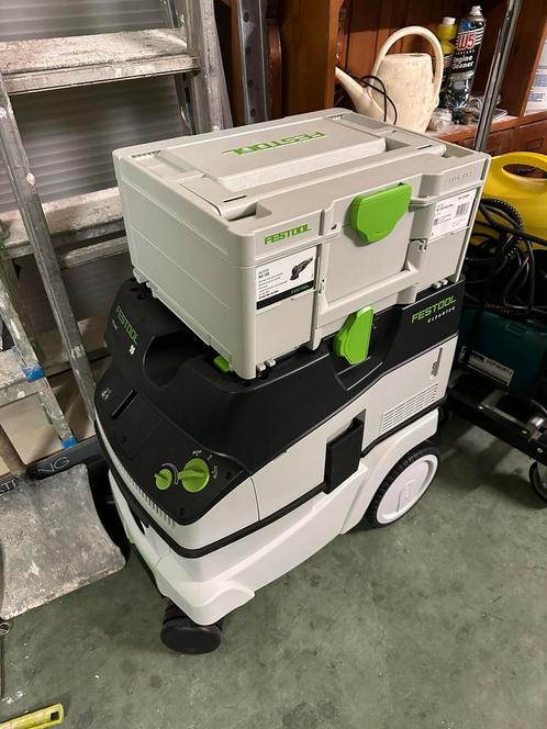 Festool Stofzuiger CTL26E + Schuurmachine Rotex 125, Doe-het-zelf en Bouw, Gereedschap | Schuurmachines, Zo goed als nieuw, Excentrische schuurmachine
