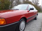 1987 Audi 80 - Oldtimer - 80.800 km - 18S  90PK, Auto's, Voorwielaandrijving, Handgeschakeld, Particulier, Audi