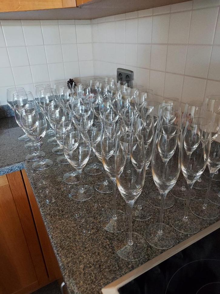 Kristallen glazenservies, Verzamelen, Glas en Drinkglazen, Nieuw, Ophalen