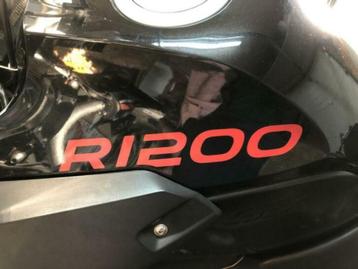 BMW R1200 GSA TANKSTICKER 2006-2013 ROOD of ZWART beschikbaar voor biedingen