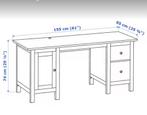 IKEA Hemnes bureau wit, Huis en Inrichting, Ophalen, Gebruikt, Bureau