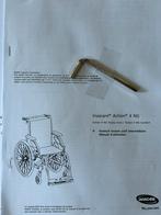 Le fauteuil roulant Invacare Action4 NG, Ophalen, Inklapbaar
