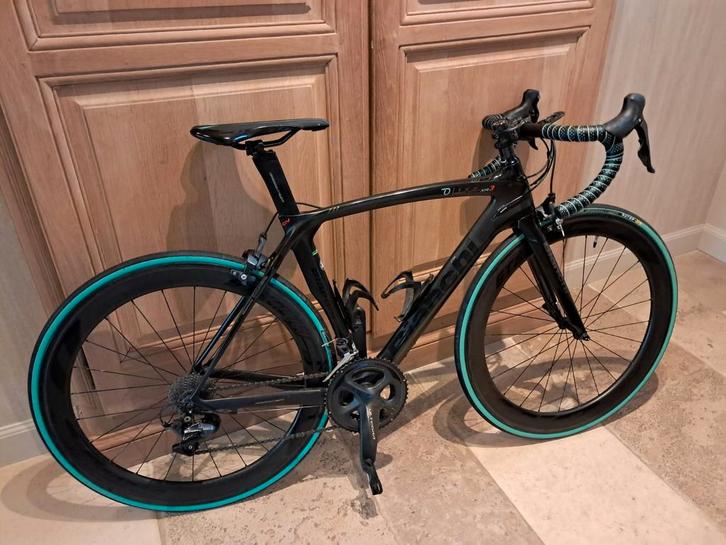 Bianchi Oltre XR3 full carbon Ultegra, carbon velgen maat 53, Fietsen en Brommers, Fietsen | Racefietsen, Gebruikt, Carbon, Ophalen