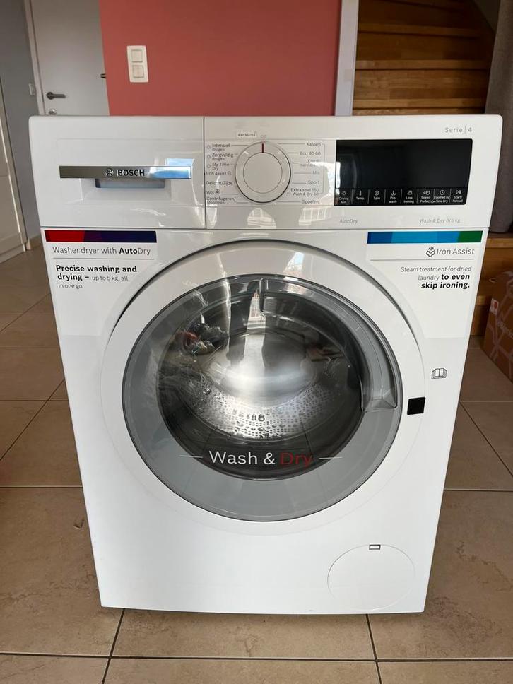 Bosch was,- droogmachine perfecte staat, Electroménager, Lave-linge, Comme neuf, Enlèvement