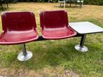 Vintage stoelen wachtzaal, Gebruikt, Ophalen