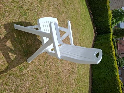 Tuinmeubels, Tuin en Terras, Tuinstoelen, Zo goed als nieuw, Kunststof, Inklapbaar, Stapelbaar, Verstelbaar, Ophalen