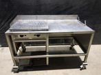 1760. Rvs BBQ / barbecue / barbeque / buitenkeuken, Tuin en Terras, Ophalen, Gebruikt