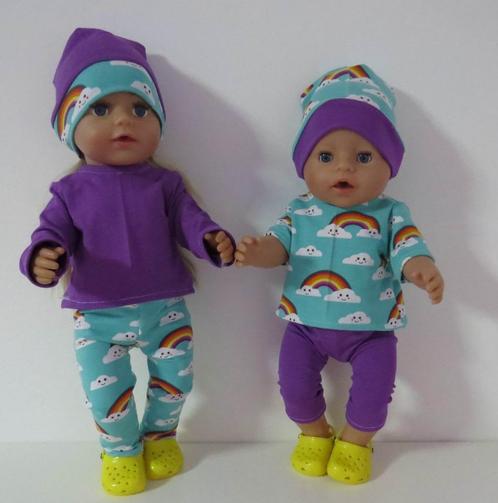 naaipatroon baby born kleding setje (papier), Kinderen en Baby's, Speelgoed | Poppen, Nieuw, Overige typen, Ophalen of Verzenden